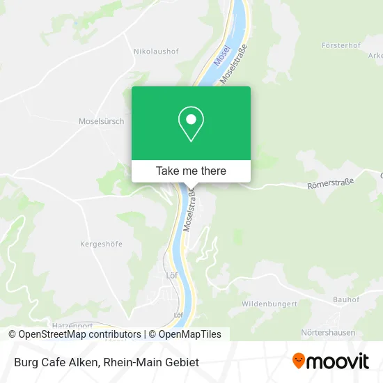 Карта Burg Cafe Alken