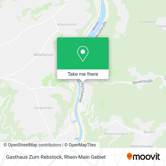 Карта Gasthaus Zum Rebstock