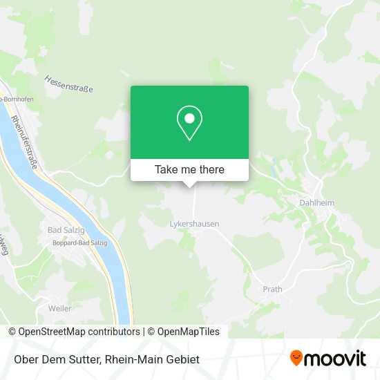 Карта Ober Dem Sutter