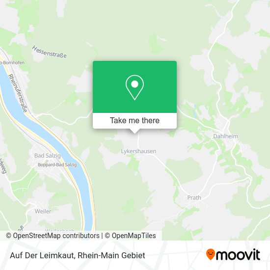 Карта Auf Der Leimkaut