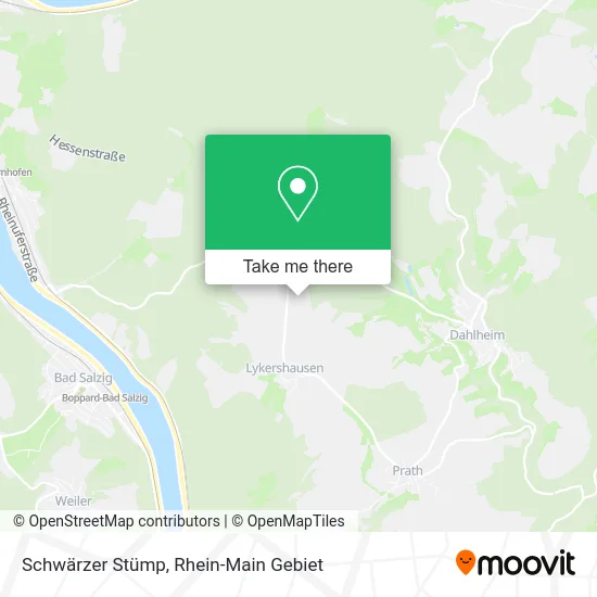 Карта Schwärzer Stümp