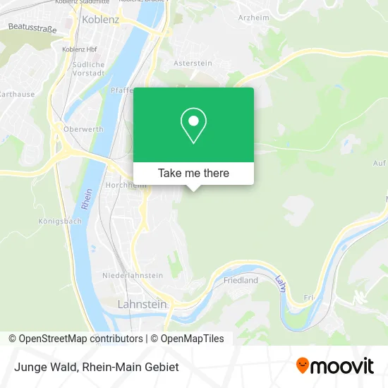 Карта Junge Wald
