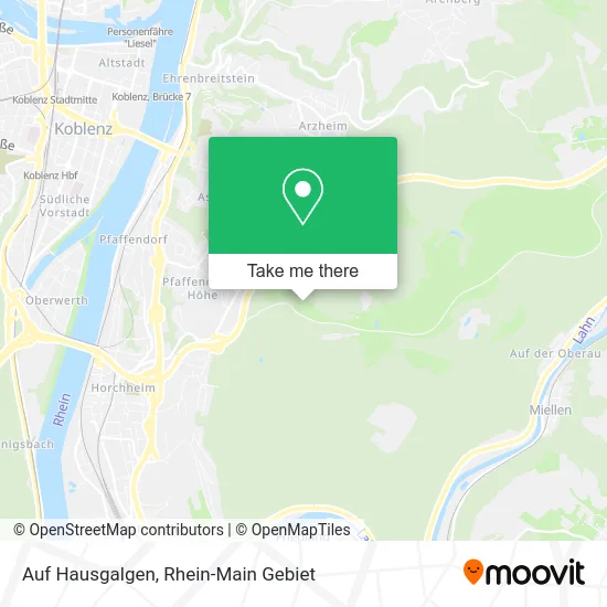 Карта Auf Hausgalgen