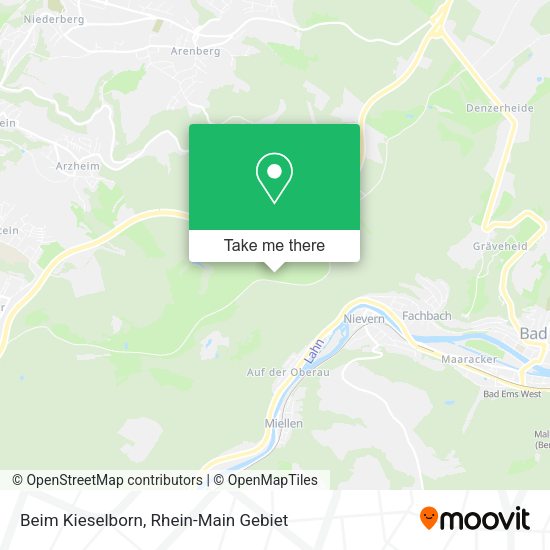 Карта Beim Kieselborn