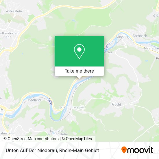 Карта Unten Auf Der Niederau