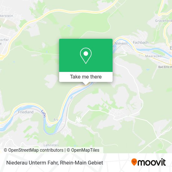 Карта Niederau Unterm Fahr