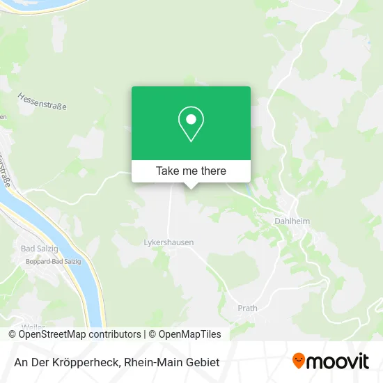 Карта An Der Kröpperheck