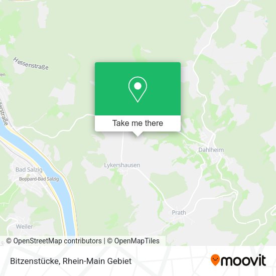 Карта Bitzenstücke