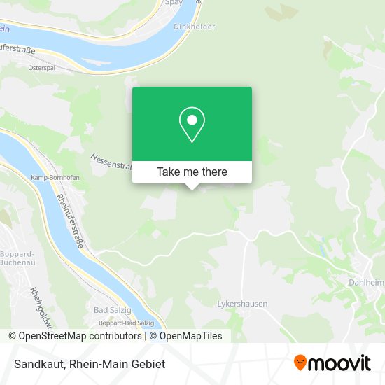 Карта Sandkaut