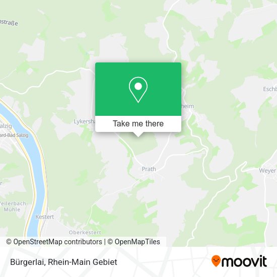 Карта Bürgerlai
