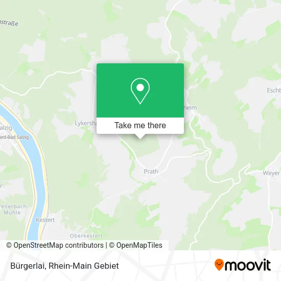 Карта Bürgerlai