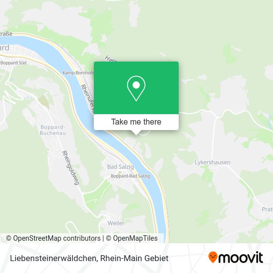 Карта Liebensteinerwäldchen