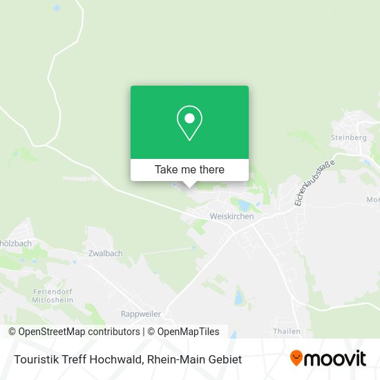 Карта Touristik Treff Hochwald