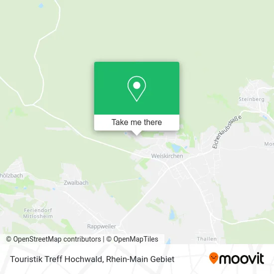 Карта Touristik Treff Hochwald