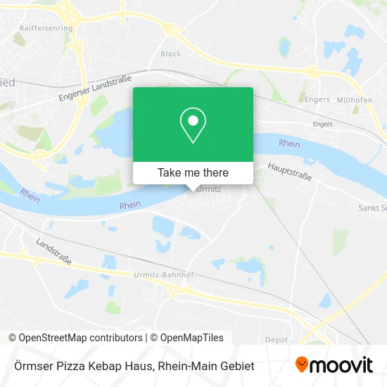 Карта Örmser Pizza Kebap Haus