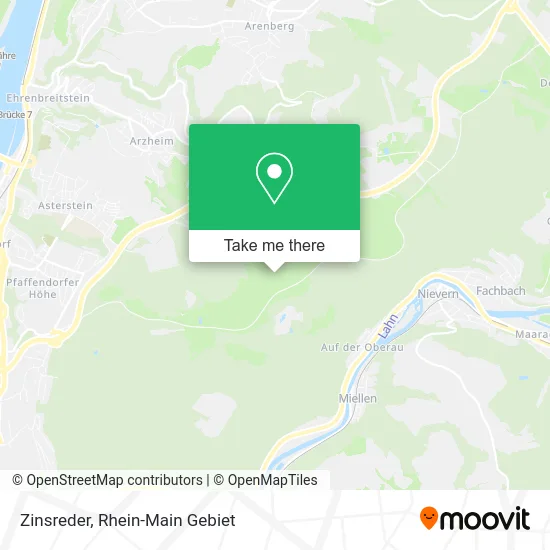 Карта Zinsreder