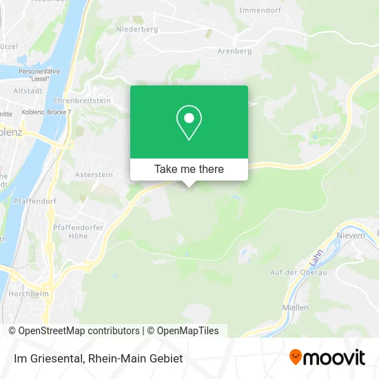 Карта Im Griesental