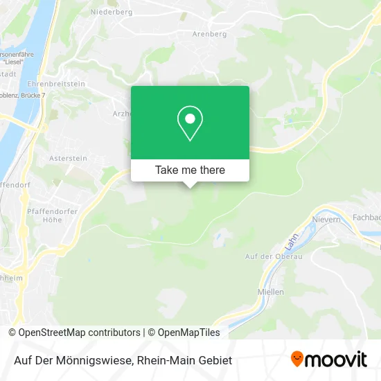 Карта Auf Der Mönnigswiese