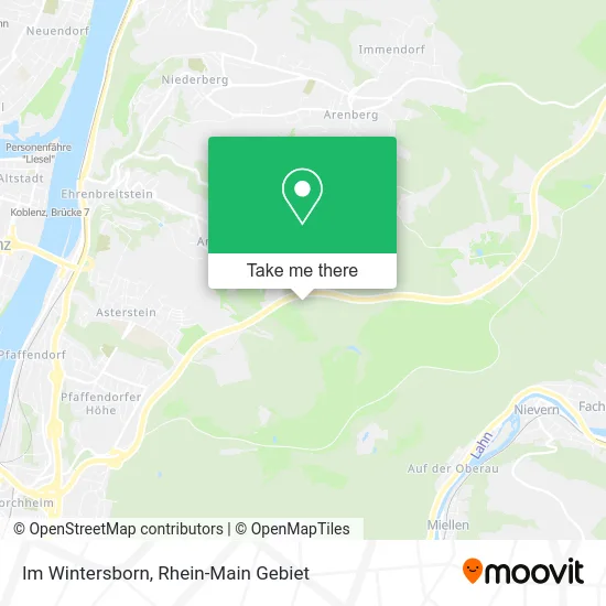 Im Wintersborn map