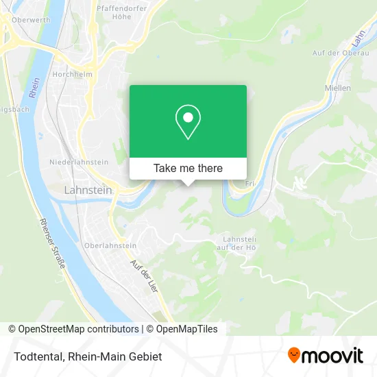 Карта Todtental