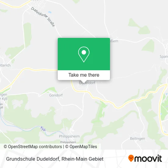 Карта Grundschule Dudeldorf