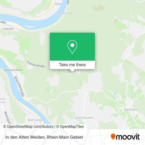 Карта In den Alten Weiden