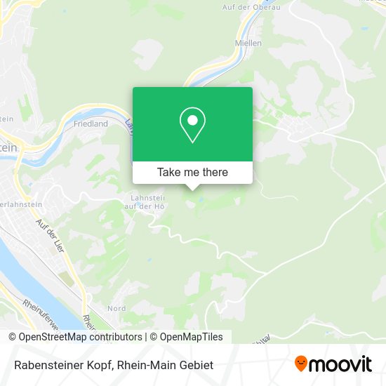 Карта Rabensteiner Kopf
