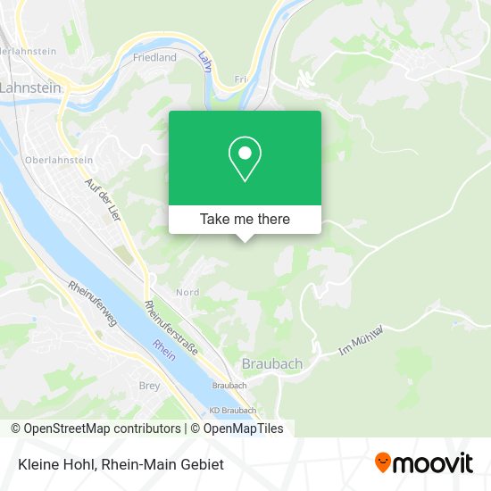 Карта Kleine Hohl