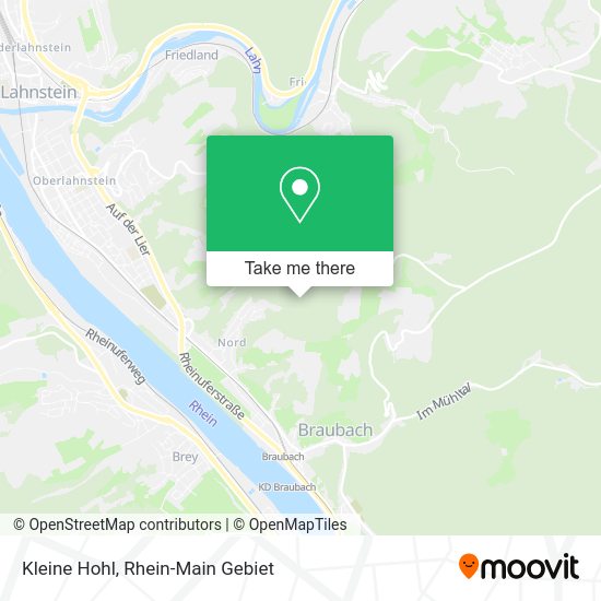 Карта Kleine Hohl