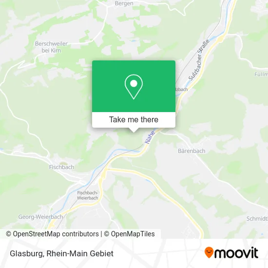 Карта Glasburg