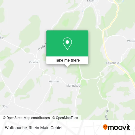 Карта Wolfsbuche