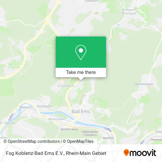 Карта Fsg Koblenz-Bad Ems E.V.