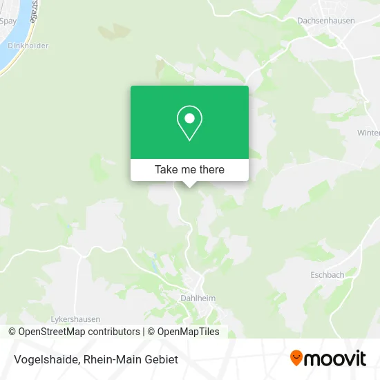 Карта Vogelshaide