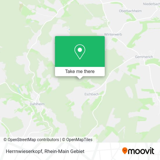 Карта Herrnwieserkopf