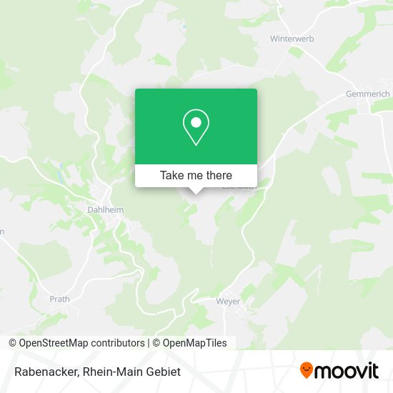 Rabenacker map