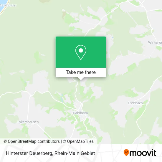 Карта Hinterster Deuerberg