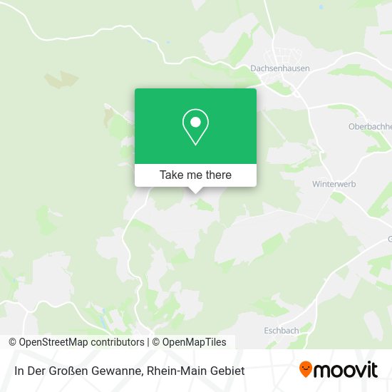 Карта In Der Großen Gewanne