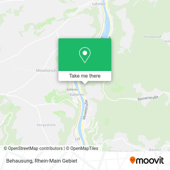 Карта Behausung