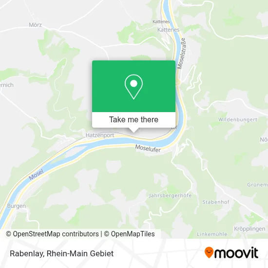 Rabenlay map