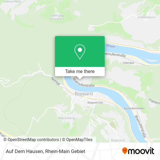 Карта Auf Dem Hausen