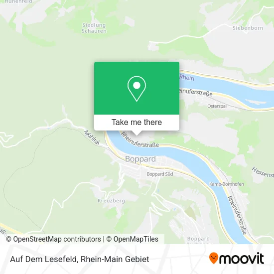Карта Auf Dem Lesefeld