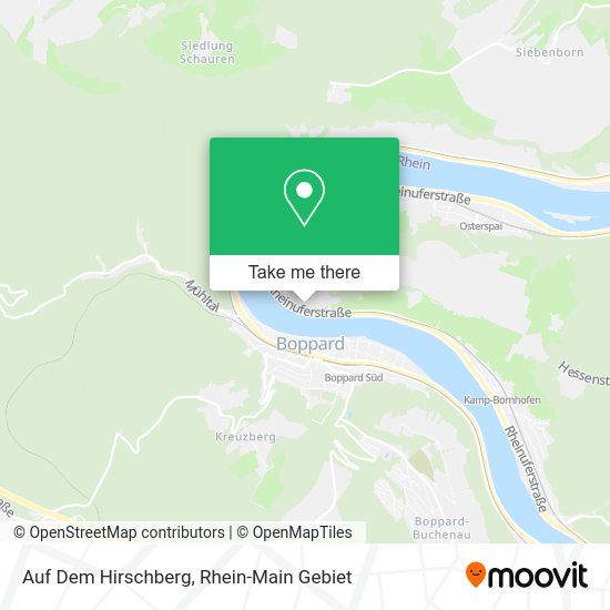 Карта Auf Dem Hirschberg