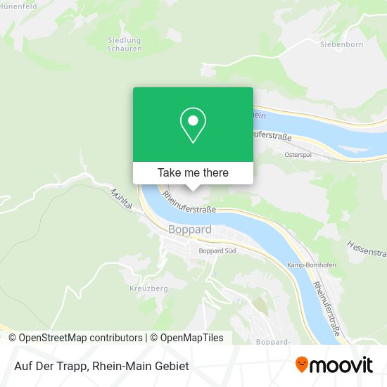 Карта Auf Der Trapp