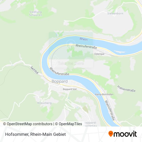 Карта Hofsommer