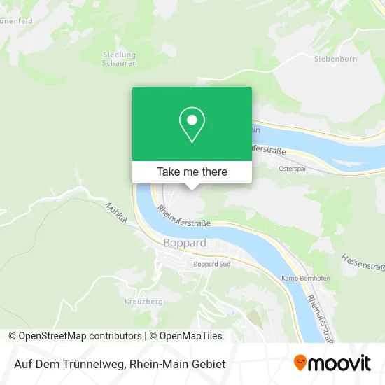 Карта Auf Dem Trünnelweg