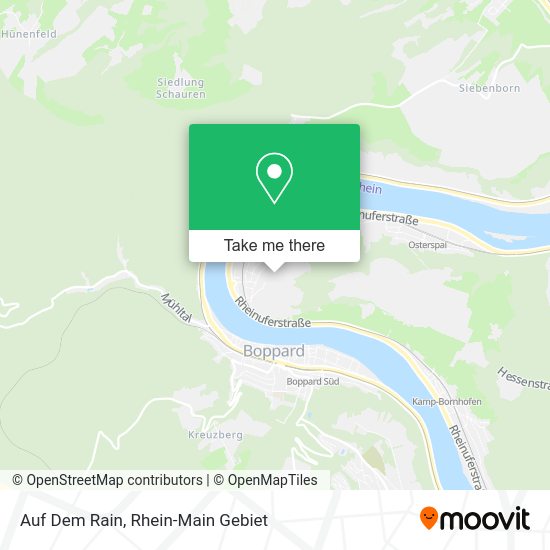 Карта Auf Dem Rain