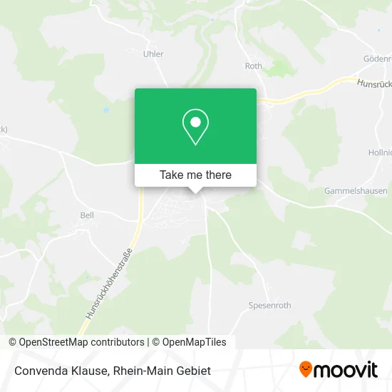 Convenda Klause map