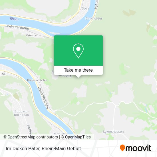 Карта Im Dicken Pater