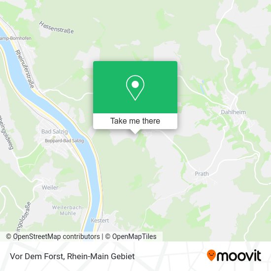 Карта Vor Dem Forst