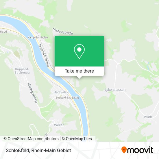 Карта Schloßfeld